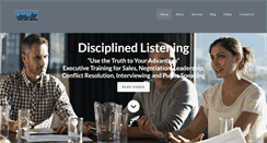 Desktop Screenshot of disciplinedlistening.com